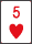 Cinq de coeur